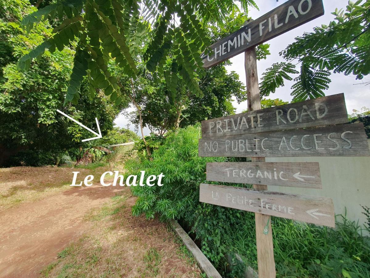 Le Chalet, La Petite Ferme Vieux Grand Port Екстер'єр фото