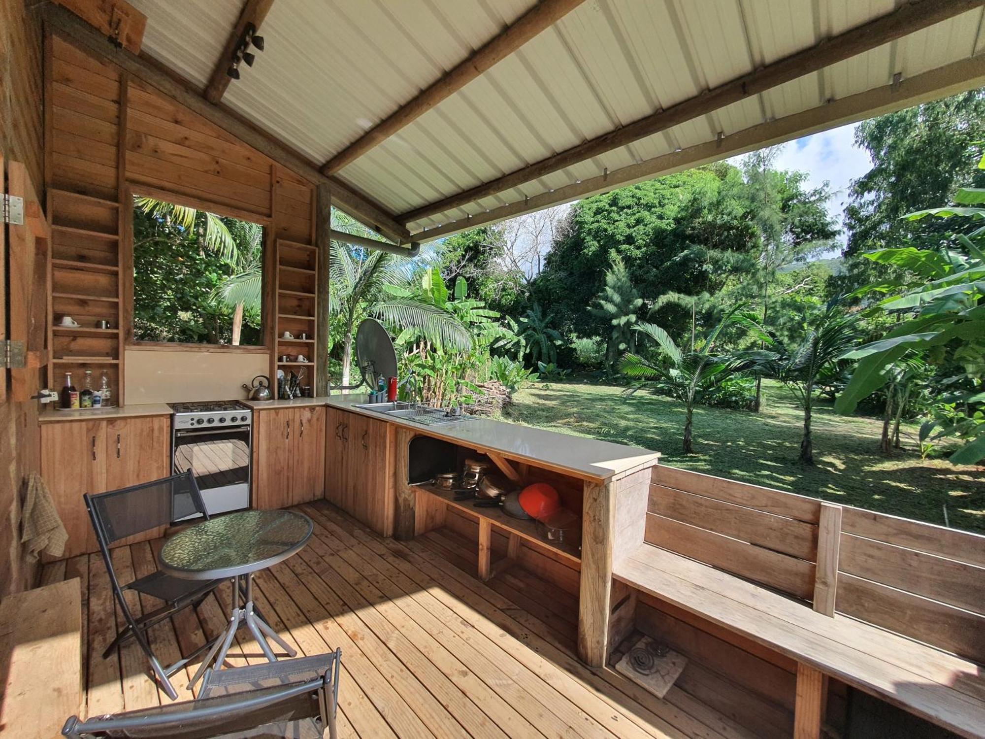 Le Chalet, La Petite Ferme Vieux Grand Port Екстер'єр фото